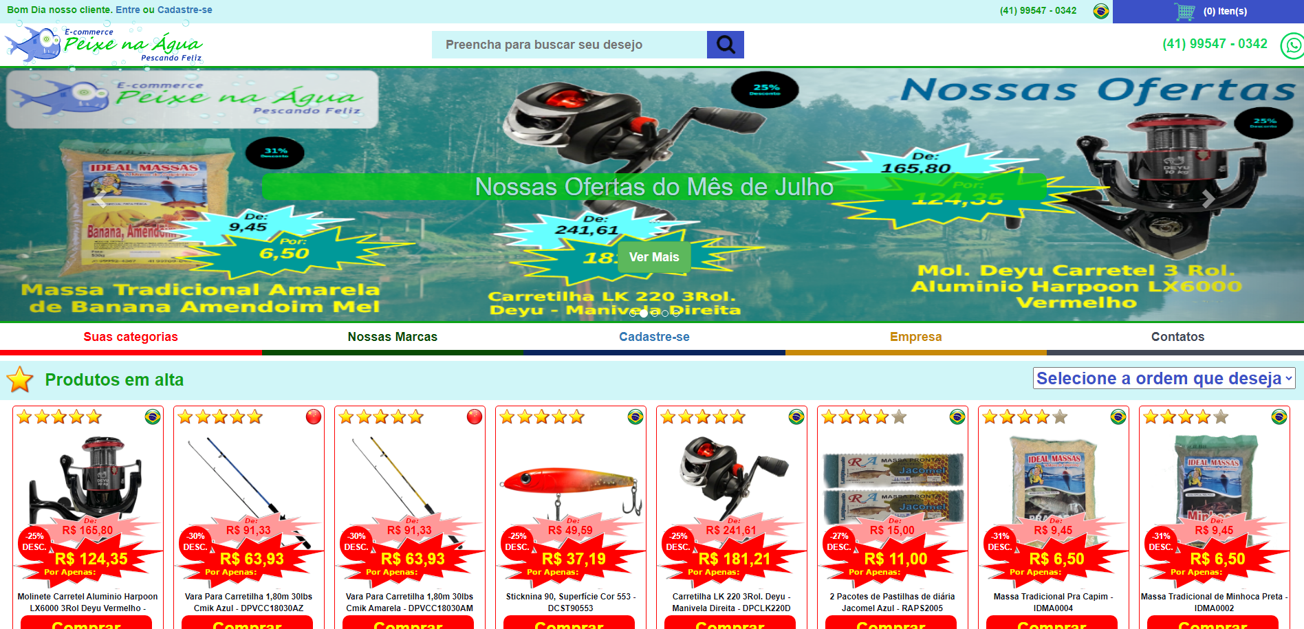 Clique aqui e Acesse a Loja